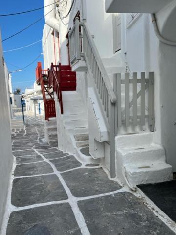 Traditional Myconian Studio In The Heart Of Chora Mykonos Town 外观 照片